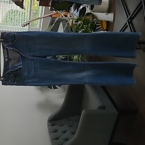 Gap jeans wide leg high rise flare size 6.